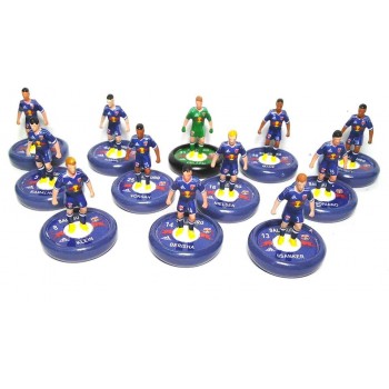 Subbuteo Andrew Table Soccer Red Bull Salzburg away kit 2013-14 on WSB Professional bases